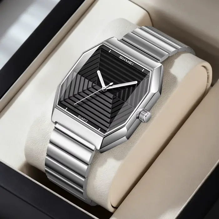 Montre-bracelet à quartz vintage SKMEI 9393 pour homme