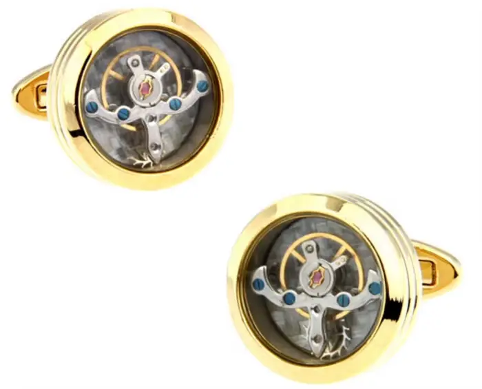 Boutons de manchette de montre pour hommes
