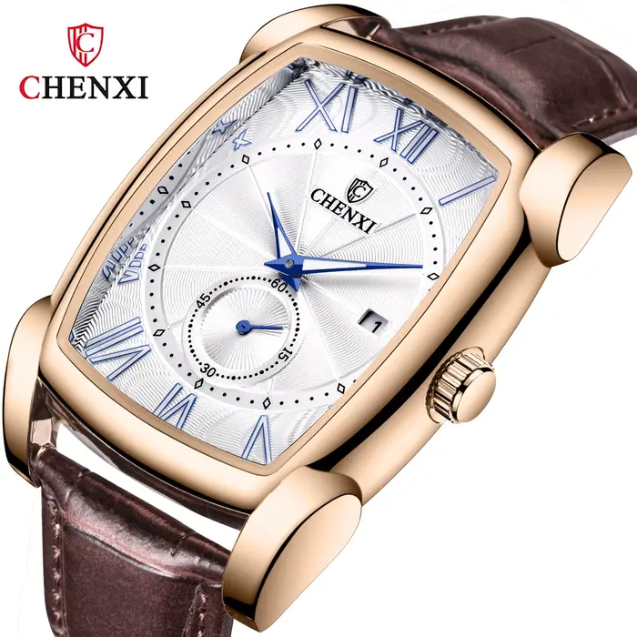 Montre à quartz étanche pour homme