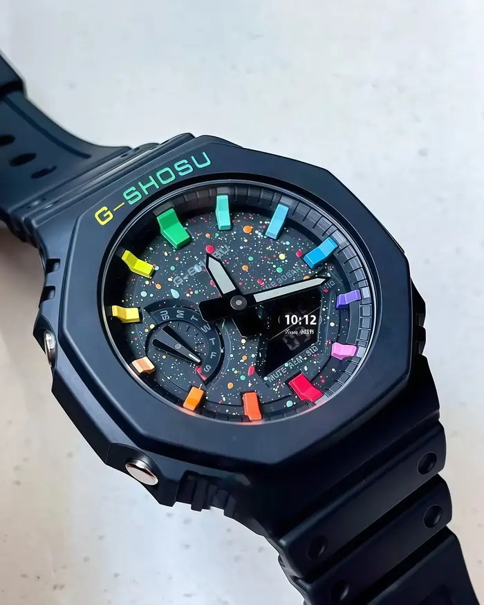Montre Iced Out : Montre sport unisexe