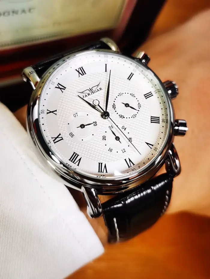 Jaragar Pilot – montre mécanique multifonction pour hommes