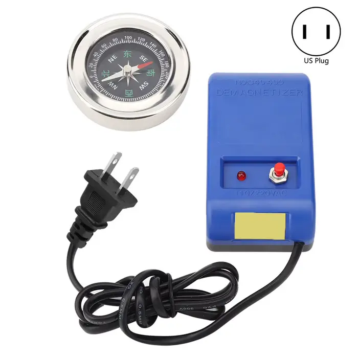 Ensemble d'outils de démagnétiseur électrique pour la réparation de montres, démagnétiseur, démagnét