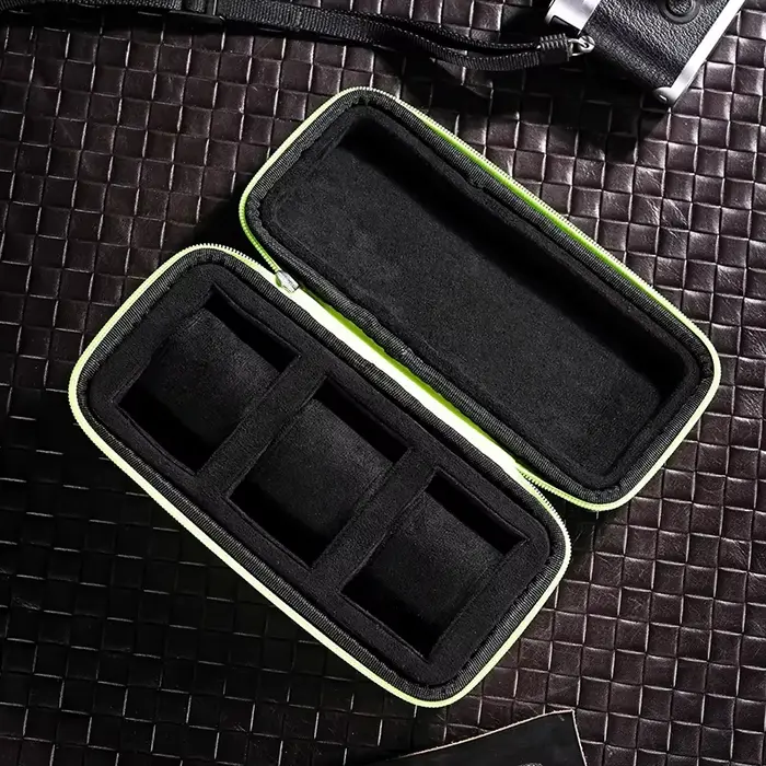Montres touristiques de luxe, sac à roulettes de montre à 3 fentes, étui de montre Portable de voyage pour hommes, organisateur pour hommes, sac de rangement de bracelets de bijoux