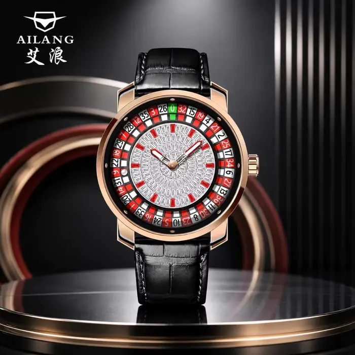 AILANG – montre mécanique entièrement automatique pour hommes