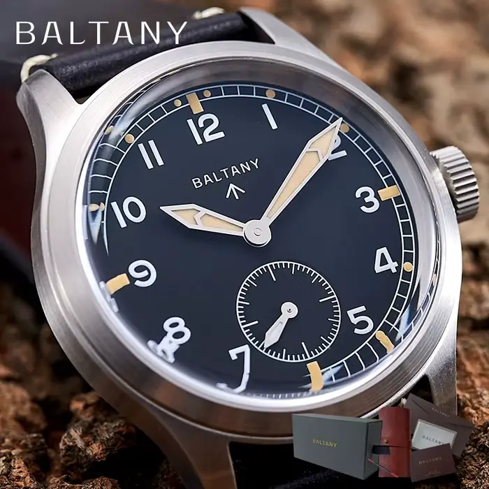 Baltany – montre à Quartz D12 pour hommes