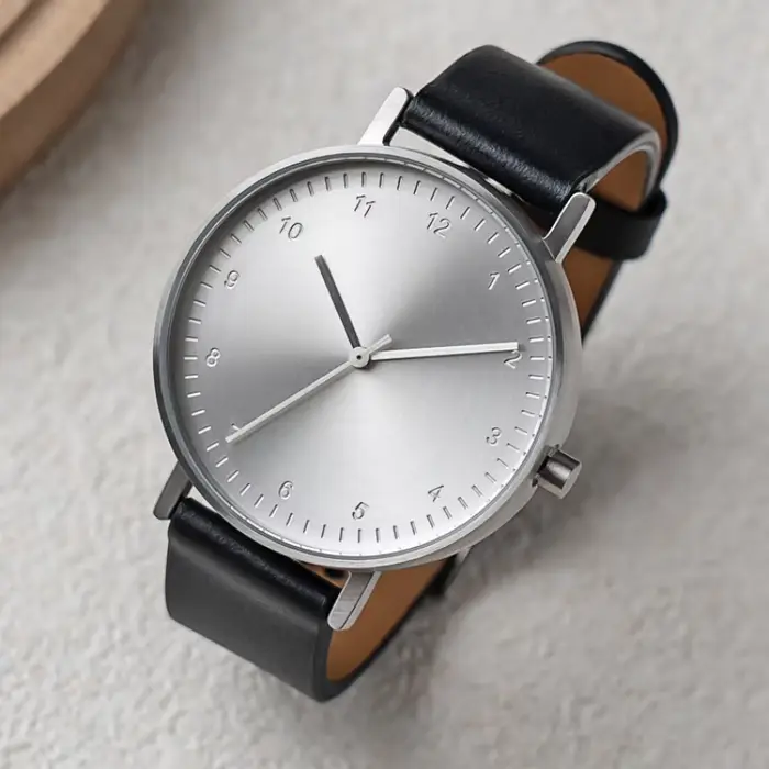 Montre à quartz avec mouvement