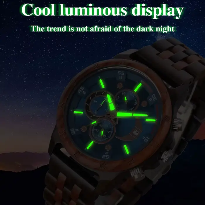 Montres en bois pour hommes