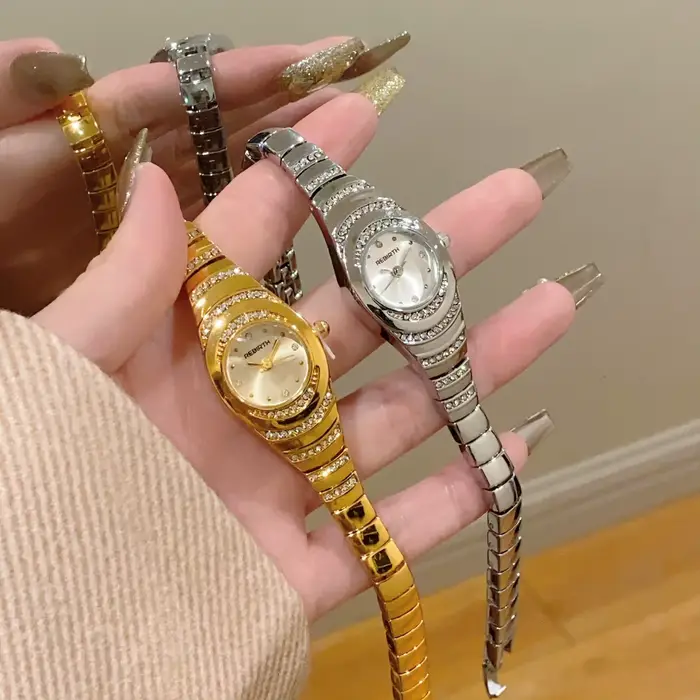Montre-bracelet pour femme en or