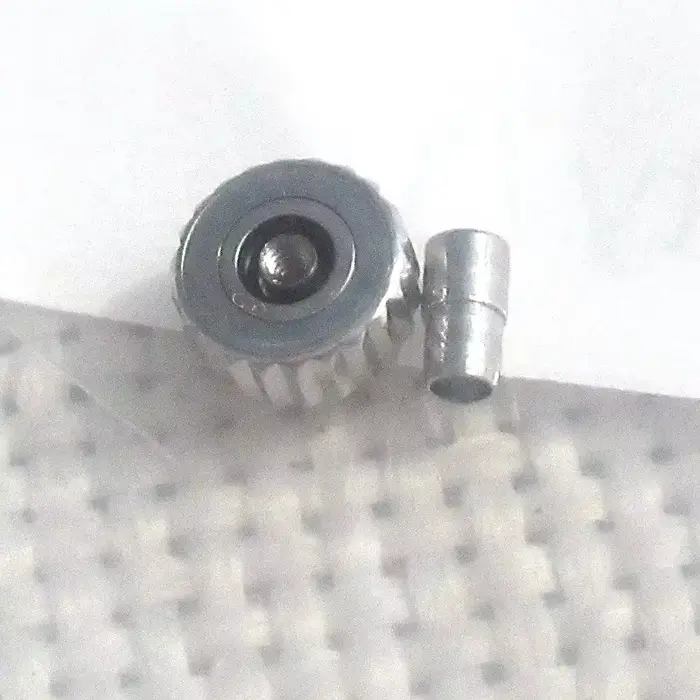1 jeu de couronne de montre en acier