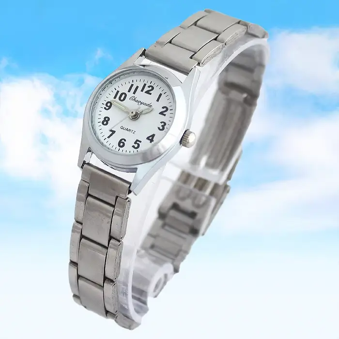 Luxury Stainless Steel Quartz Wristwatch for Men Ladies And Women Couple Watches Dress Lovers 4 Sizes Available