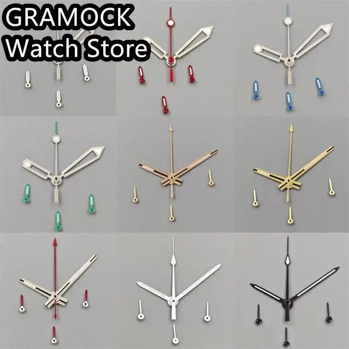 GRAMOCK – aiguilles de montre en argent