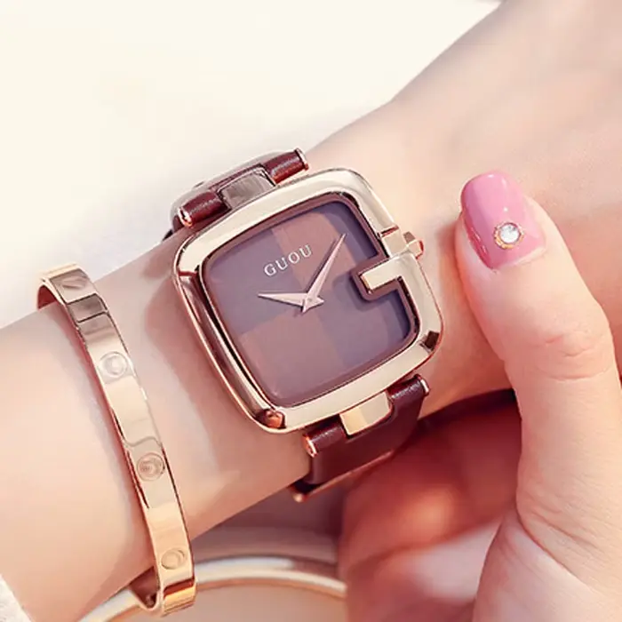 Guou – montres Zegarek Damski pour femmes