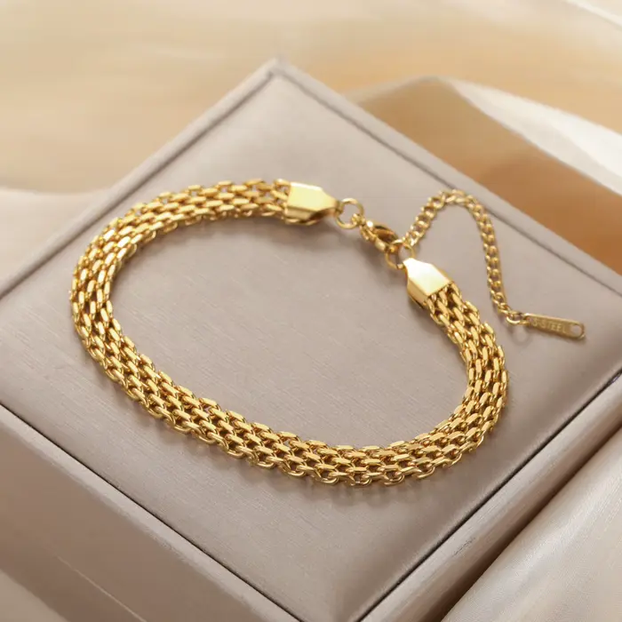 Cazador – Bracelet tendance en maille pour femmes