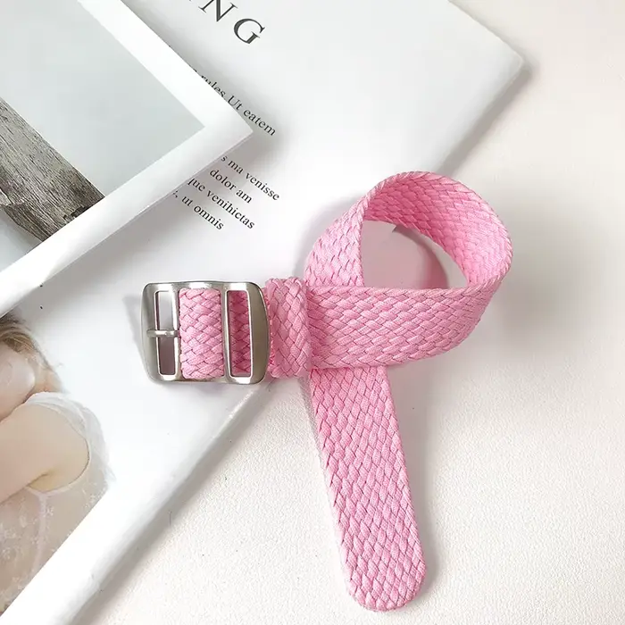 Bracelet en Nylon pour bracelet de montre tissé Perlon