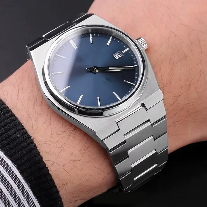 Bracelet en acier inoxydable massif pour Tissot PRX 35MM 40MM élégant pour femmes et hommes occasions spéciales et tous les jours