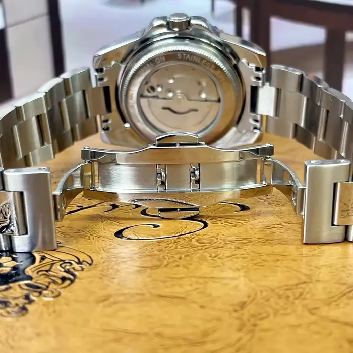 Montre de luxe haut de gamme homme montre mécanique automatique squelette professionnel montre de soirée tendance élégante stylée diverses occasions cadeau d'anniversaire mode raffinée