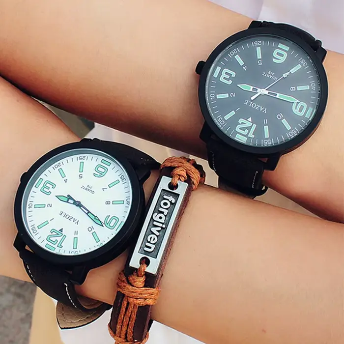 Montres à quartz étanches pour hommes