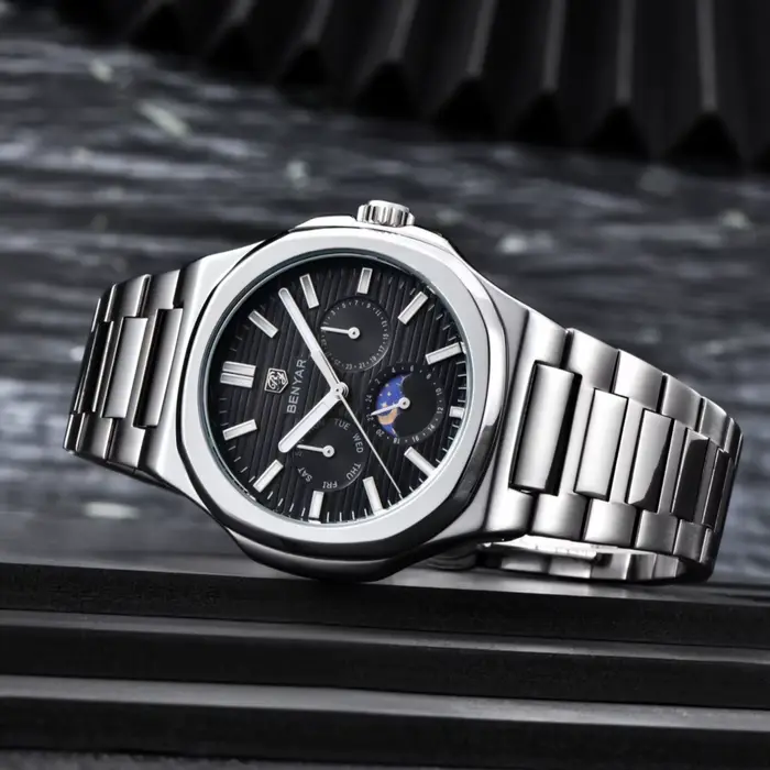 Montres à quartz BENYAR 5226 pour homme