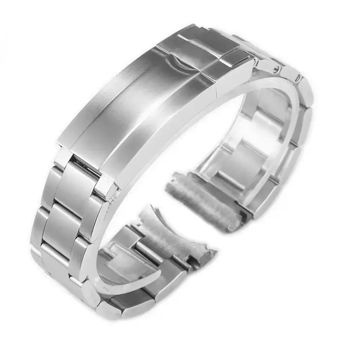 Bracelet Oyster Bracelet de montre en acier inoxydable 904L pour Rolex SUBMARINER DAYTONA SUP GMT Br
