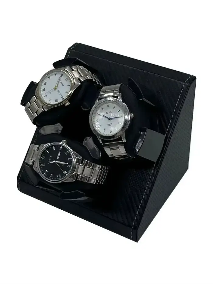 Remontoir de montre FRUCASE pour montres automatiques avec câble USB rechargeable pour homme et femme occasions spéciales et quotidiennes