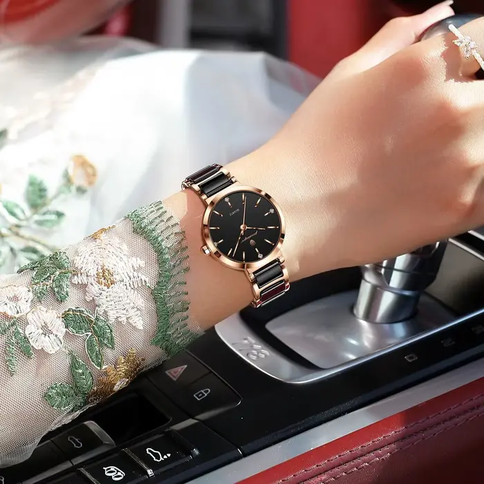 Montre de luxe POEDAGAR Top Diamond pour femme