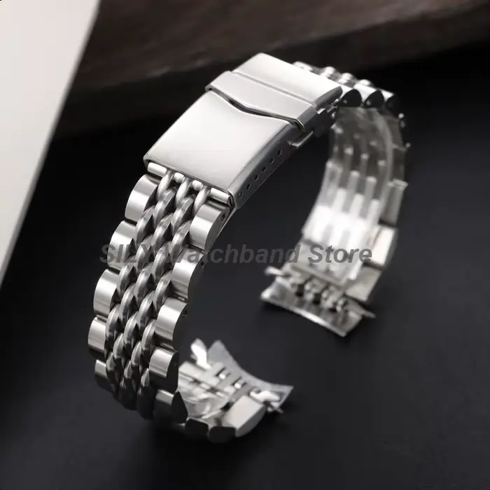 Bracelet de montre à maillons à vis