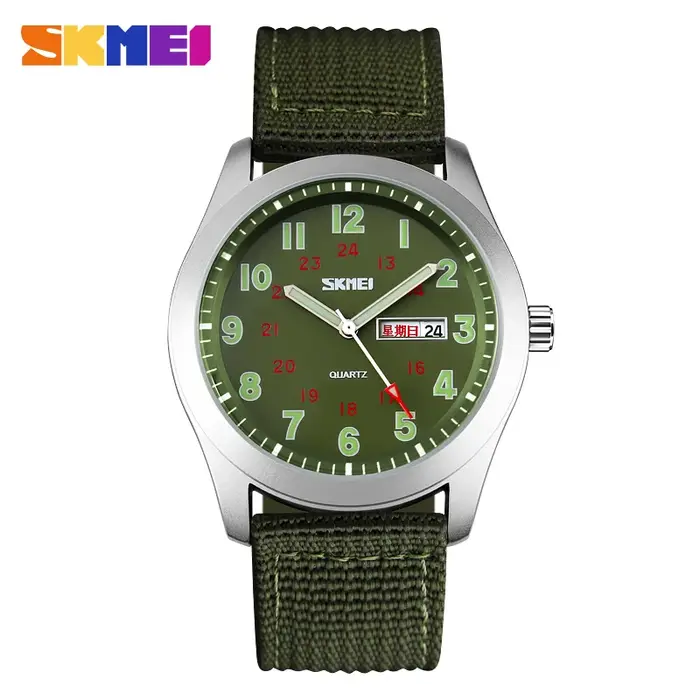 SKMEI 9112 montres pointeur lumineux étanche homme montre-bracelet Date calendrier horloge Reloj Hombre luxe hommes Sport Quartz