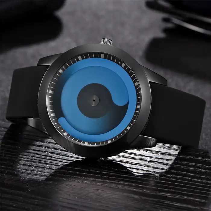 Cool Unique Designer Montres bon marché pour hommes mode élastique Simple montre à Quartz Erkek Barato Saat