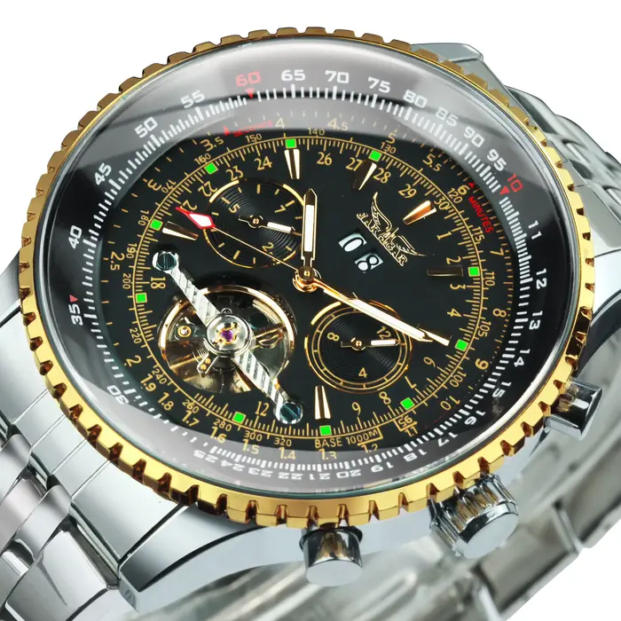 Montre automatique de sport militaire Jaragar pour hommes