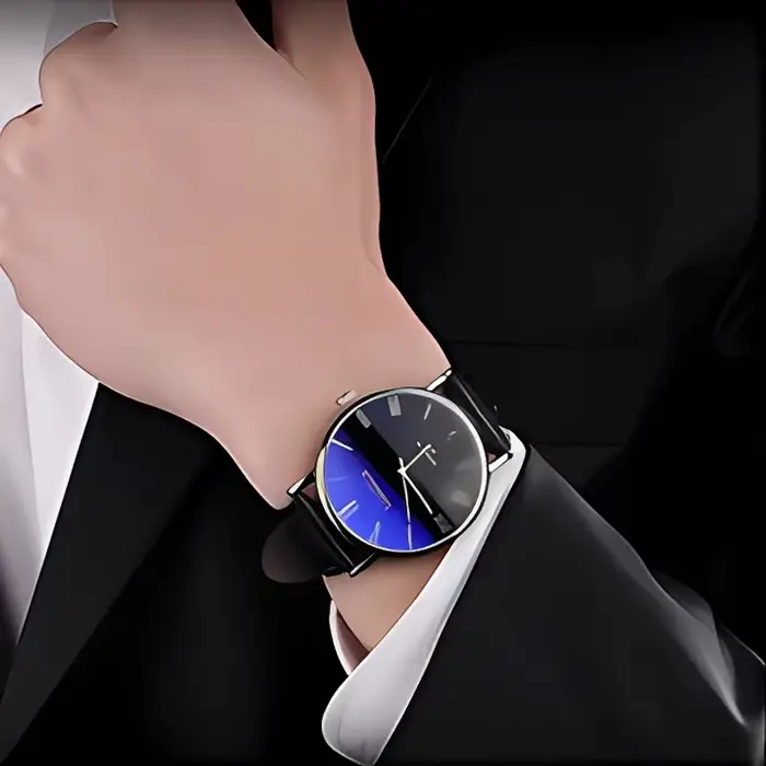 Montres-bracelets de mode pour hommes montres à Quartz analogiques