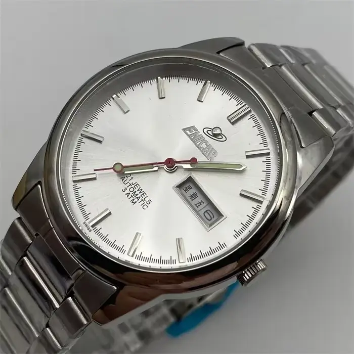 Montre à quartz étanche en acier inoxydable pour homme