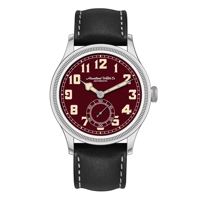 Hruodland-Montre-bracelet de plongée en acier inoxydable pour homme, montres mécaniques automatiques