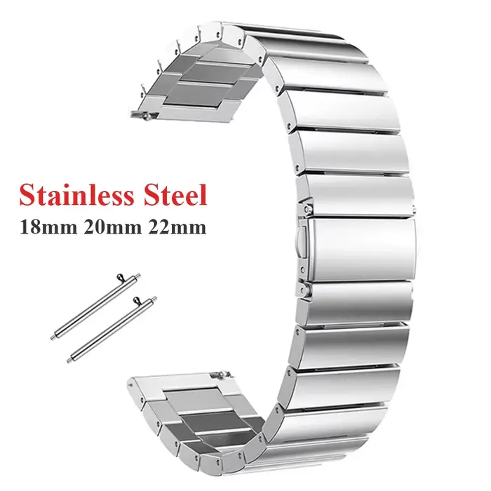Bracelet en acier inoxydable massif pour Seiko