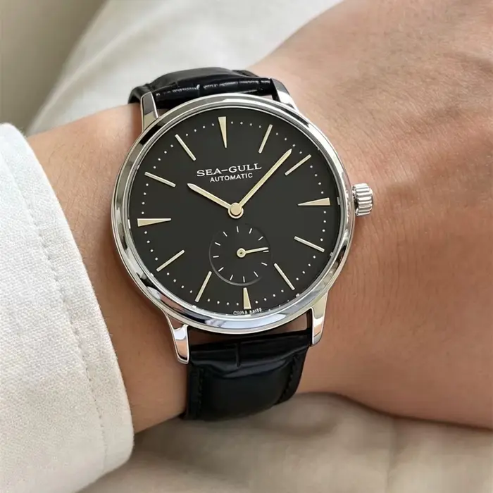 Nouvelle Tendance Mode 2026 : Montre Mécanique Seagull de Luxe avec Date