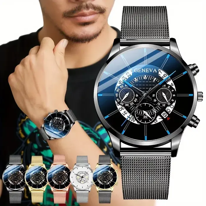 Montre d'affaires simple et élégante pour homme