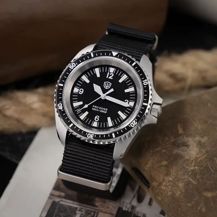 Watchdives WD1980 V3 montre de luxe VH31 balayage secondes mouvement à Quartz AR revêtement verre saphir 10Bar étanche montres pour hommes
