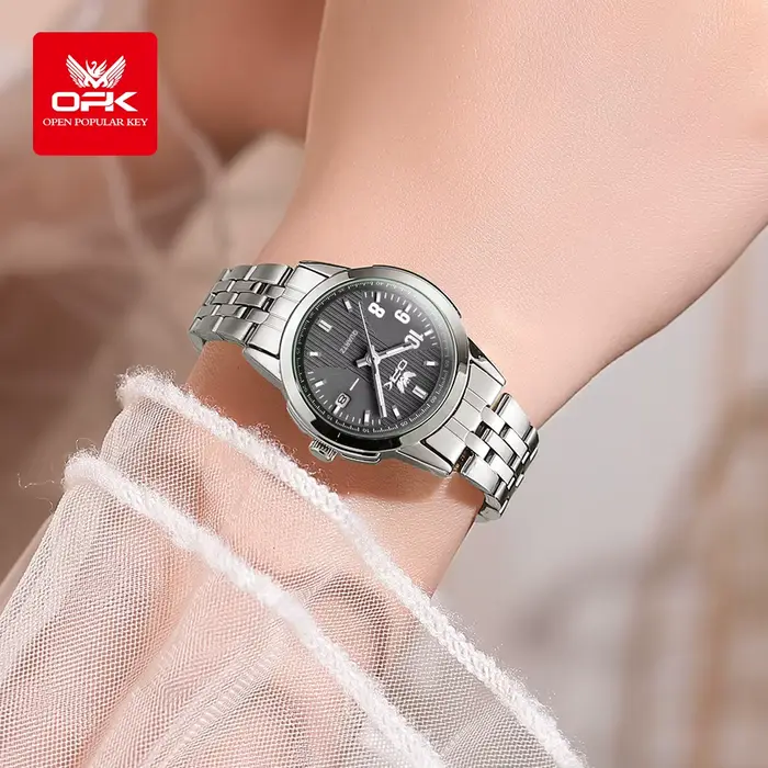 OPK-Montre à Quartz Shoe pour Femme, Mode Décontractée, Marque, 6021