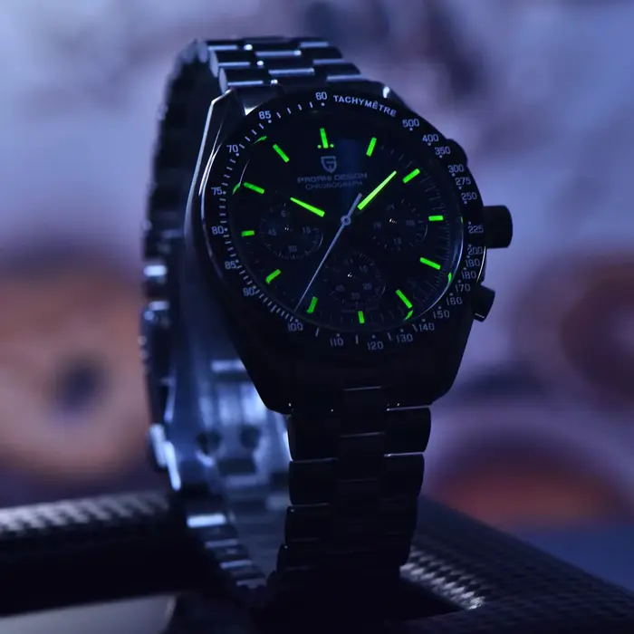 PAGANI DESIGN 2026 nouvelle lune montres pour hommes montre à Quartz de luxe