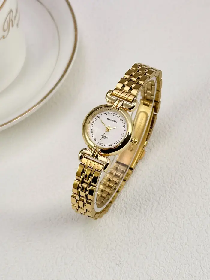 Montre pour femme haut de gamme en or