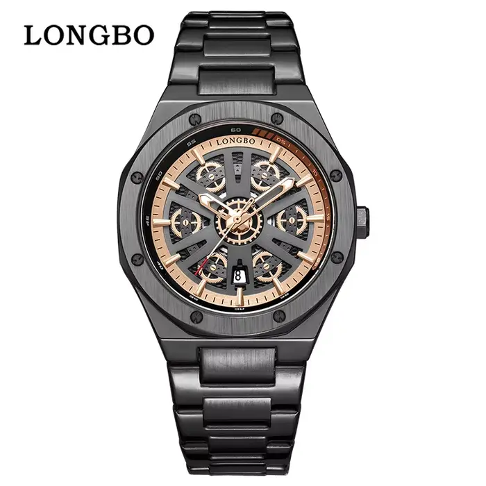 Montres à Quartz de luxe pour hommes, montre de marque décontractée, étanche, en acier inoxydable, l