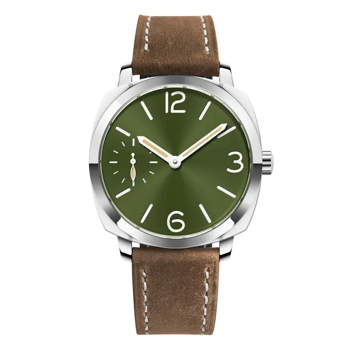 Montre mécanique manuelle Corgeut ST3600 42mm avec verre saphir pour homme