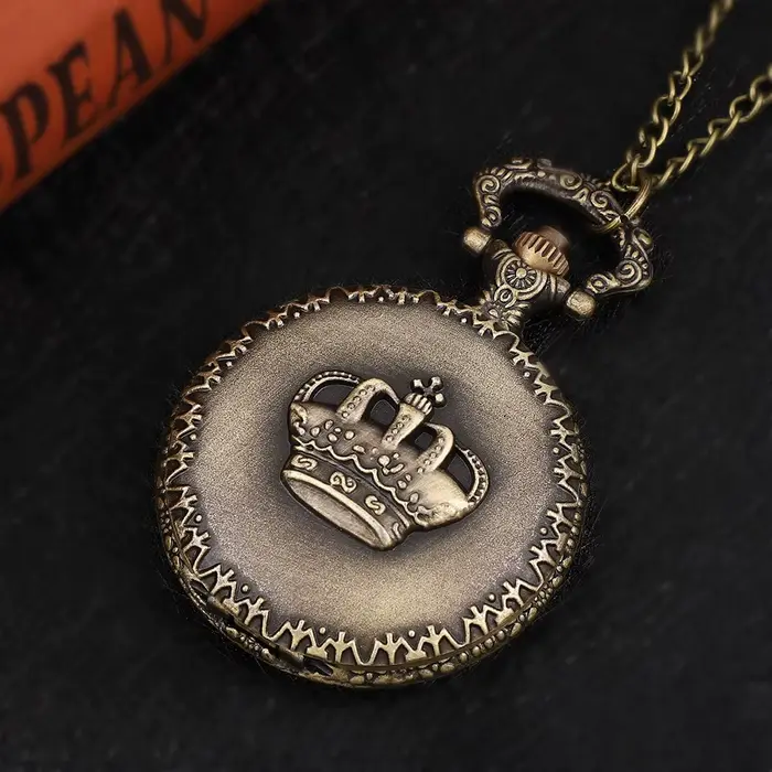 Montre de poche vintage à ouverture rabattable
