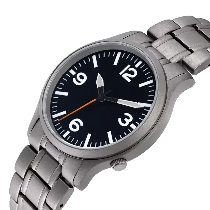 BERNY Montre pour homme entièrement en titane