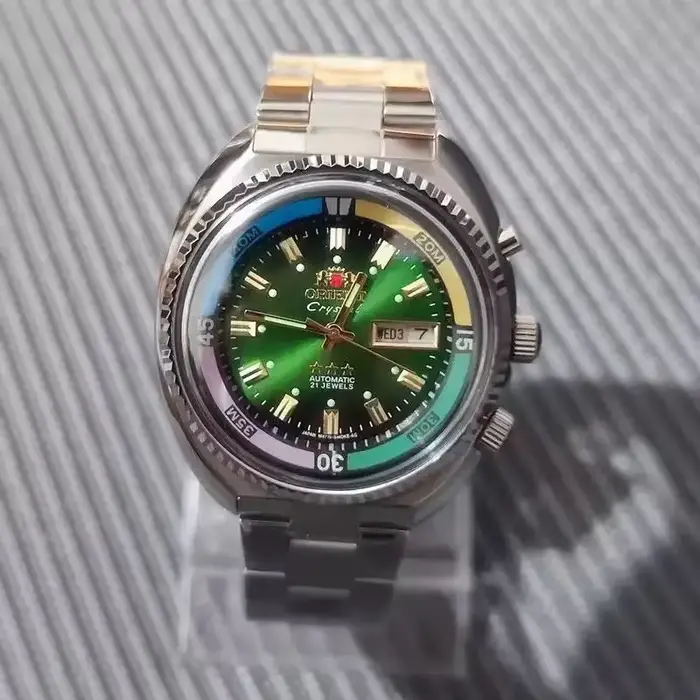 Montre automatique sportive et décontractée pour homme DFDG avec mouvement japonais