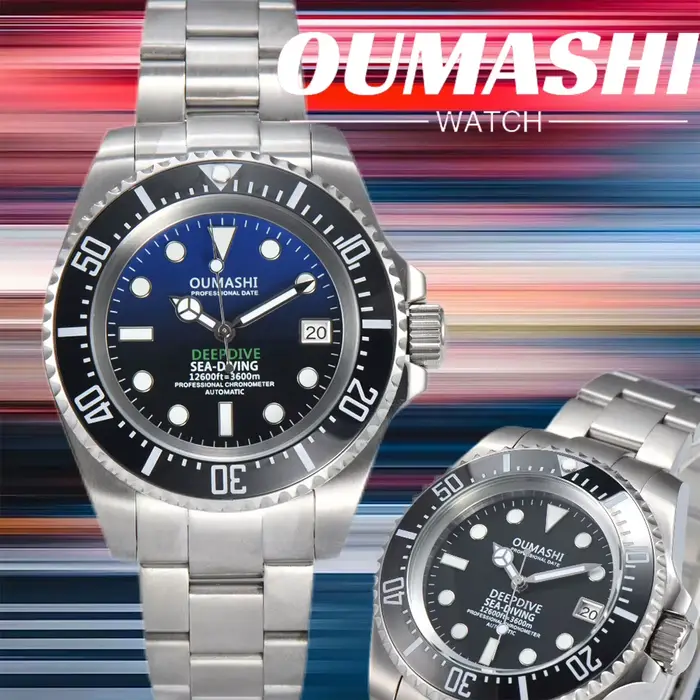 OUMASHI montre 44mm