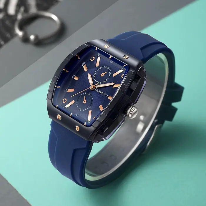 Montre Rebirth décontractée et universitaire quartz pour femme style mode et polyvalence occasions spéciales