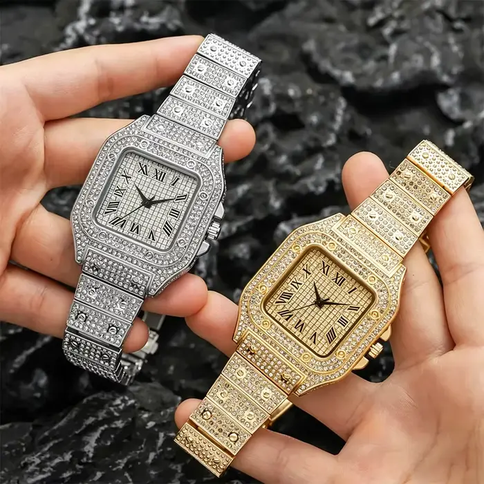 Montres de luxe carrées pour hommes