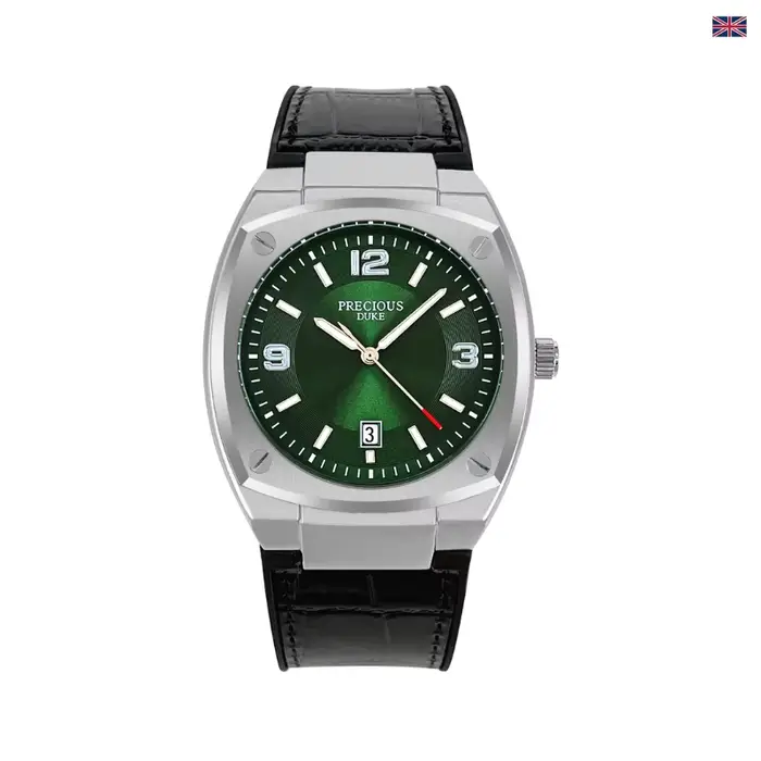 Montre à quartz pour homme avec mouvement mouette 40 mm de diamètre 10 mm d'épaisseur lumineuse et fonction calendrier 3 ATM