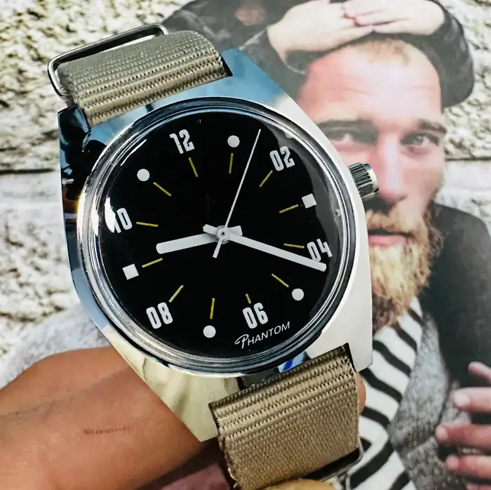 Montre mécanique à remontage manuel PHANTOM 7120 pour homme