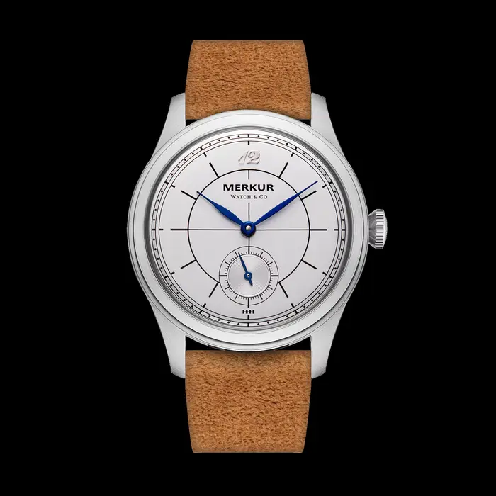 Montre à cadran secteur croisé pour homme